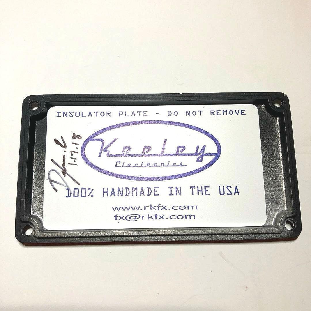 Keeley Compressor PLUS Matte Black限定カラー