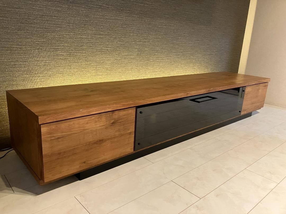 ローボード 180cm ライトオーク【愛知・直接引取り希望】