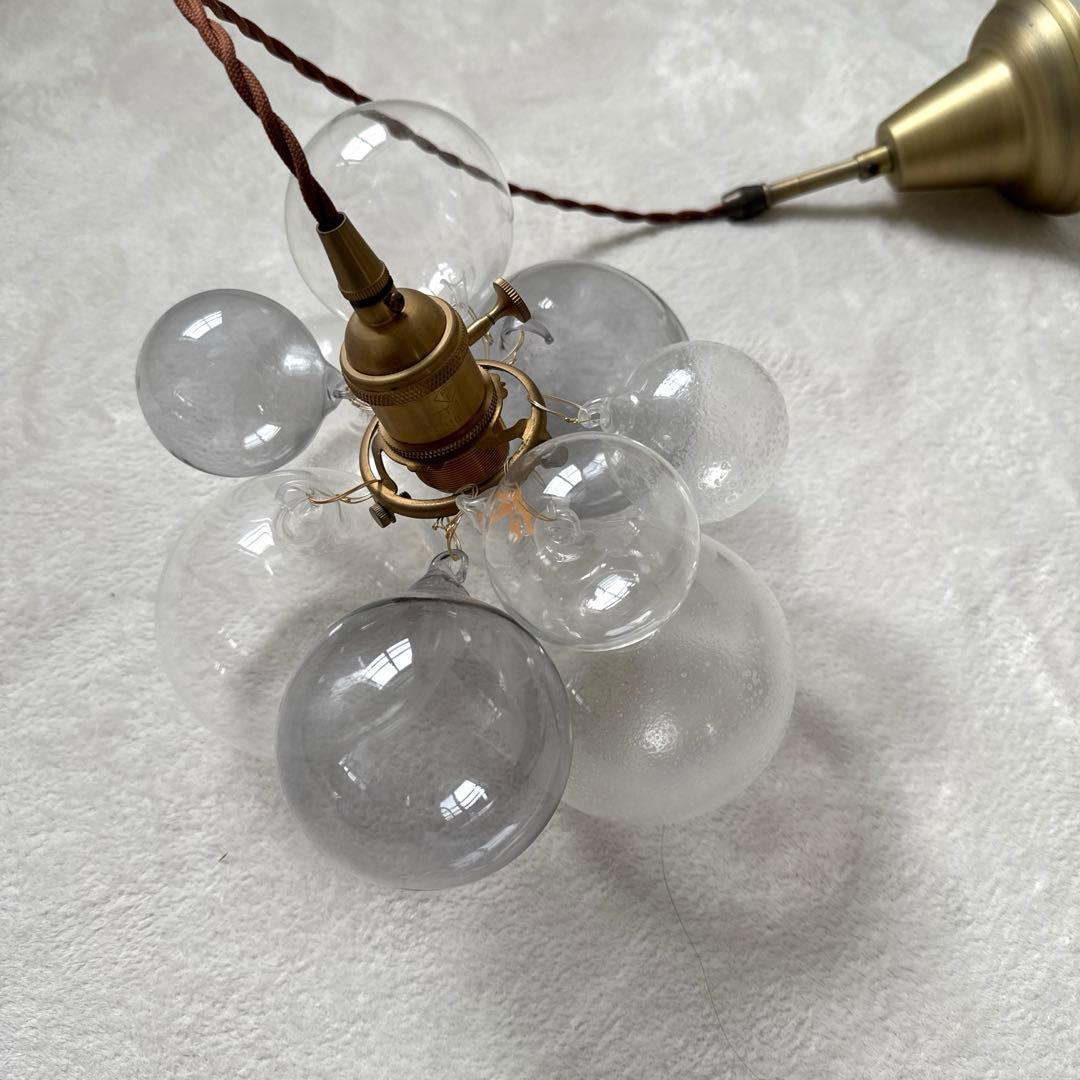 バブルガラスペンダントライトバブルガラスシャンデリアペンダントランプ