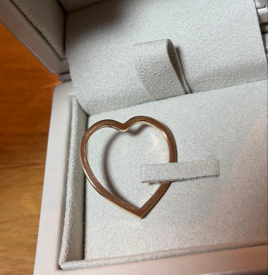 REPOSSI レポシ Antifer ハートリング 18K PG 53号