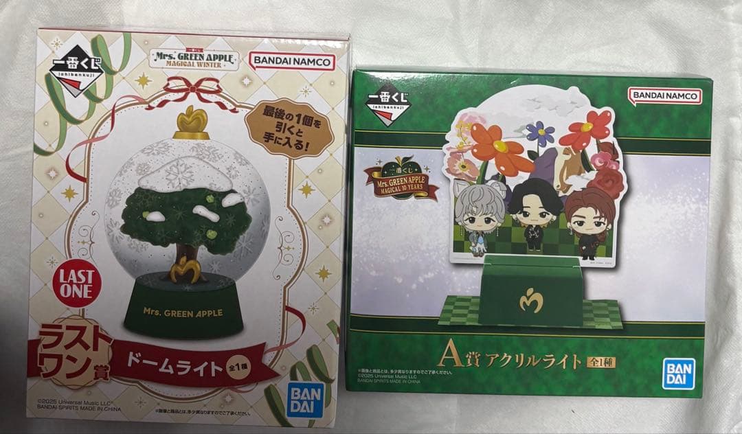 ミセス　一番くじ　ラストワン　ドームライト　アクリルライト　Mrs