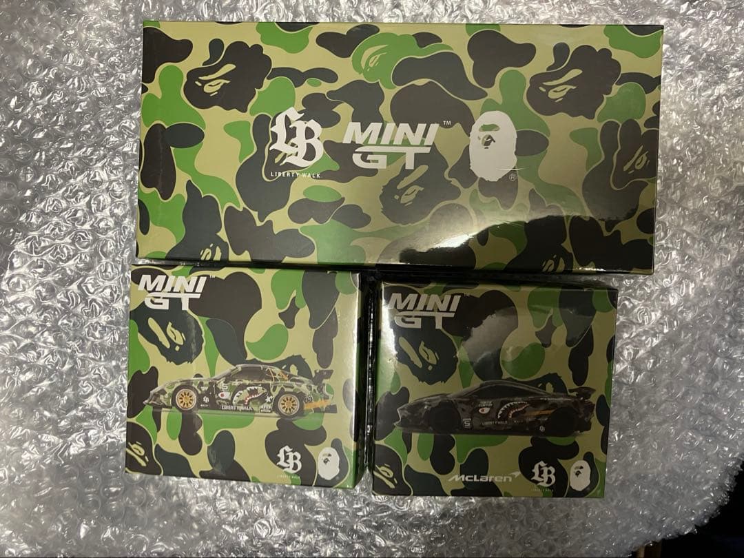 BAPE LBWK MINI GT ABC CAMO 6台セット