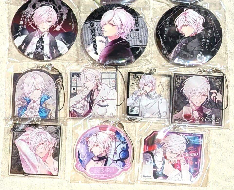 ディアラバ DIABOLIK LOVERS 逆巻スバル 缶バッジ ホロ