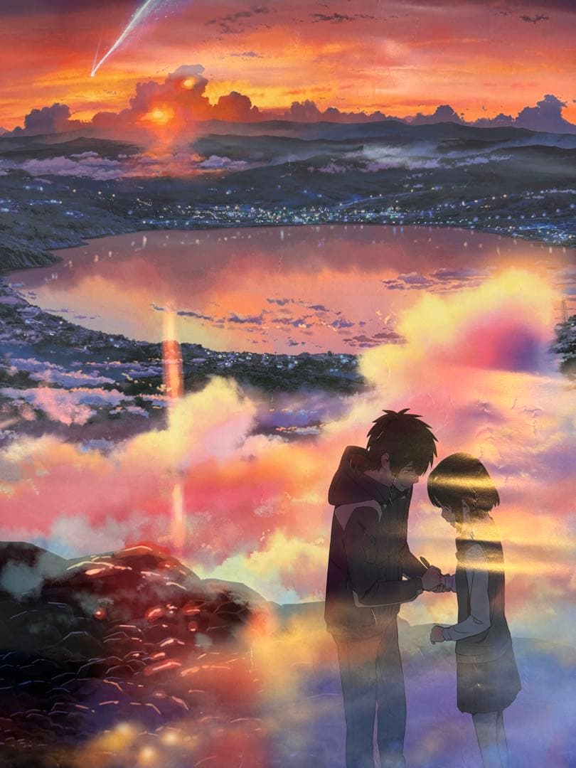 B2ポスター 君の名は。B2ポスター　新海誠　アニメ　映画　レア希少　かたわれ時