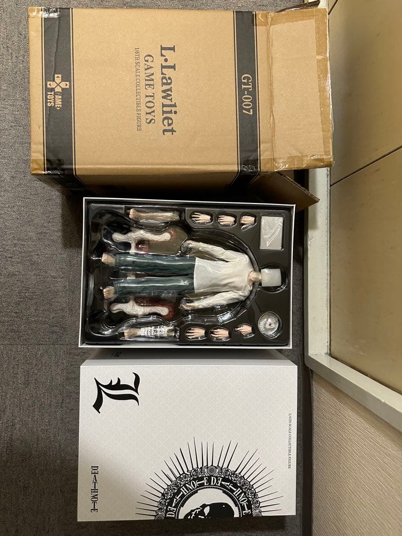 デスノート エル L 可動フィギュア　gametoys 新品　検品済み