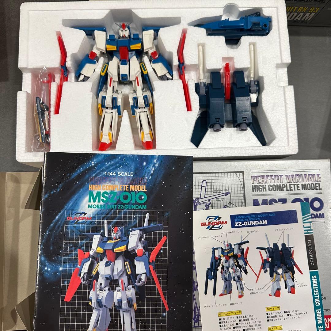【希少品】ハイコンプリートモデル 6種セット ZZガンダム ハイザック 百式