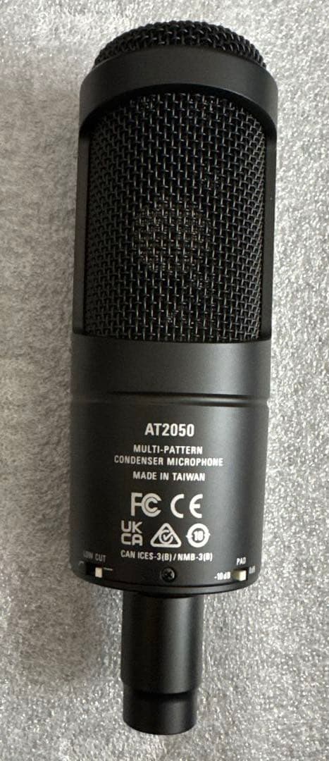 ほぼ新品★audio-technica AT2050 コンデンサーマイクセット