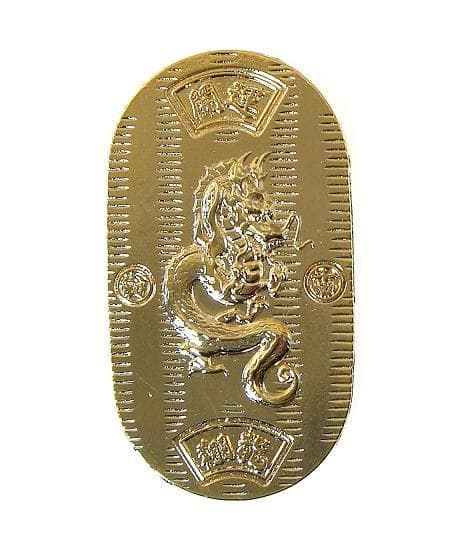 金運招く龍黄金小判【サイズ約7.4cm×4cm×0.2cm】【日本製】【20枚】