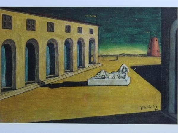 Giorgio de Chirico、Piazza d'Italia con
