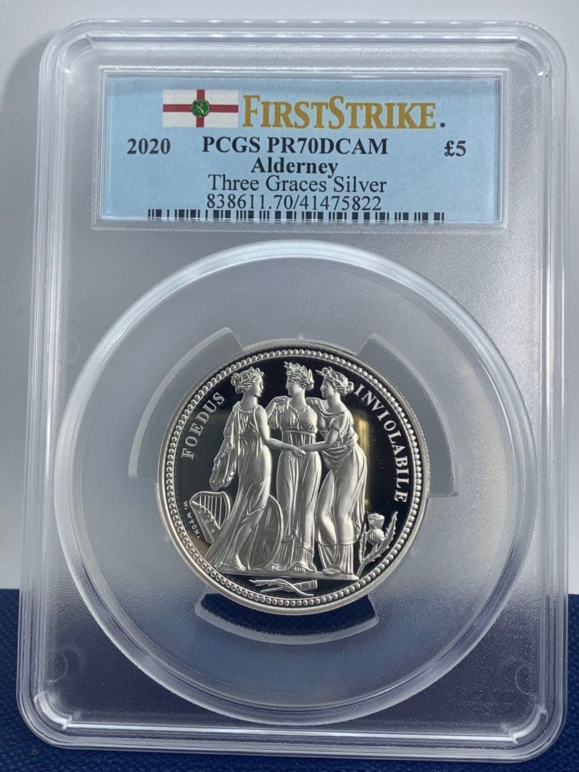 kubo様用スリーグレイセス(三美神) 2オンス銀貨　オルダニー