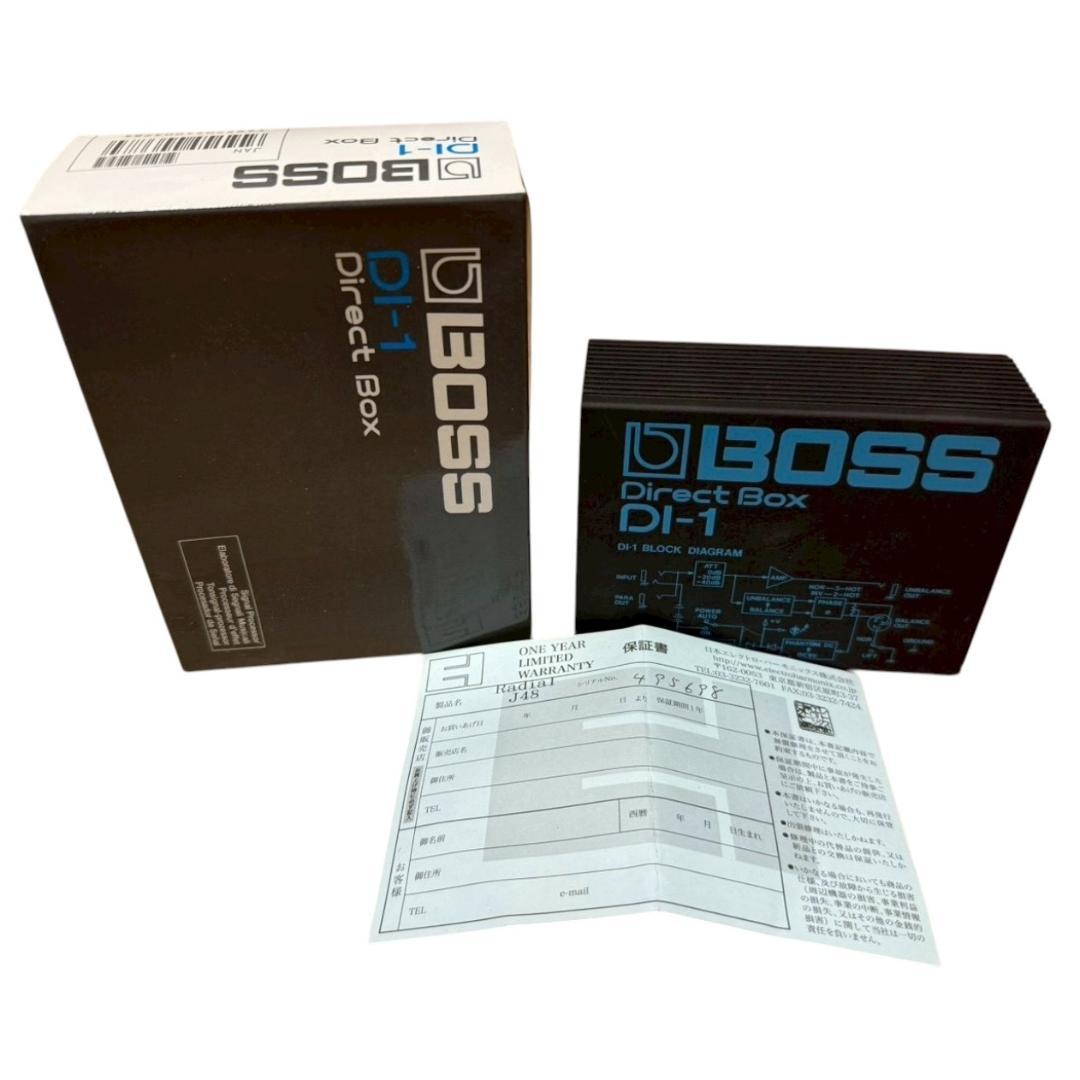【極美品】BOSS ボス ダイレクトボックス DI-1 DIボックス