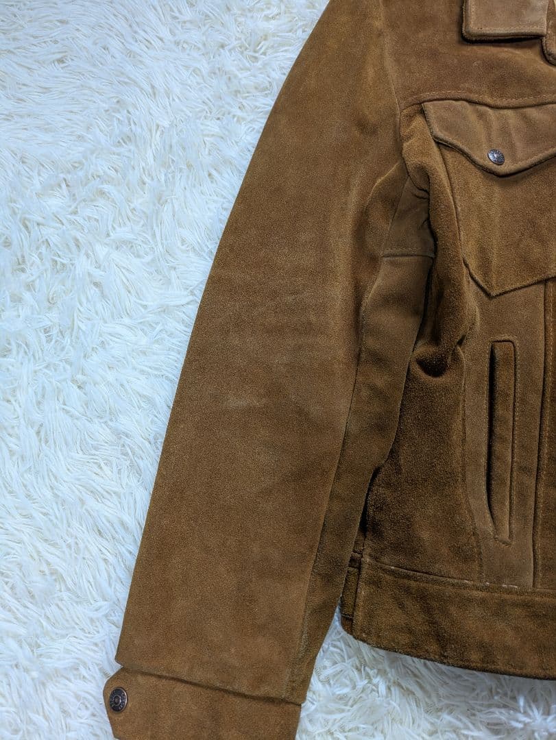 USA製 Schott　トラッカージャケット　3rd　スエード