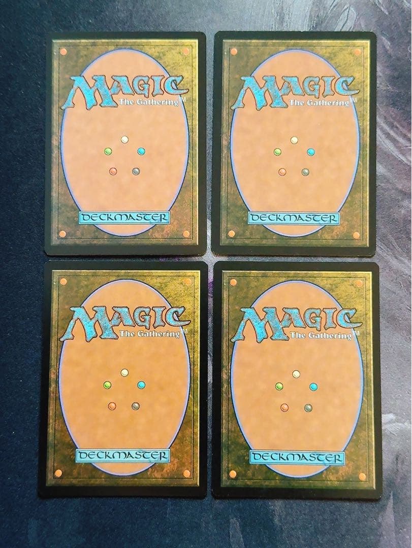 【foil】マナの合流点　英語　4枚セット