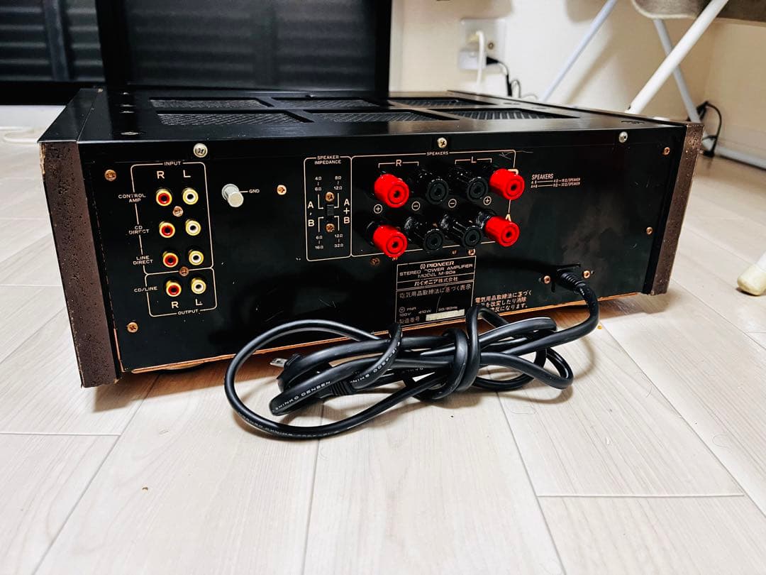 PIONEER M-90a パワーアンプ￥220,000 1988