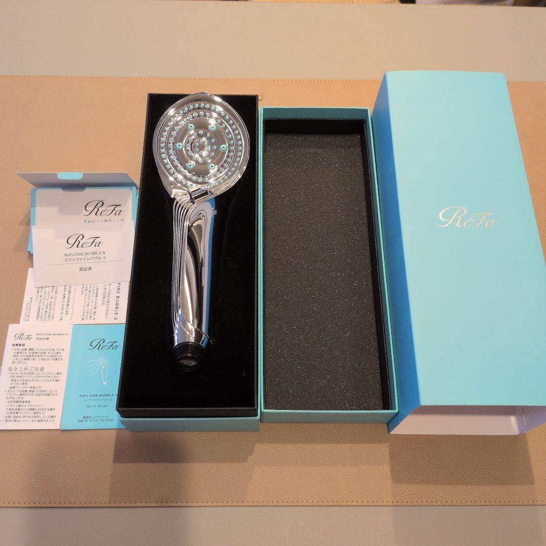 未使用品 ReFa シャワーヘッド シルバー リファインバブル