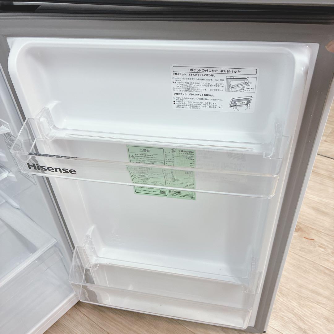 ◇大阪府神戸市配達無料！5ヶ月保証◇2024年ハイセンス冷蔵庫◇ハイアール洗濯機