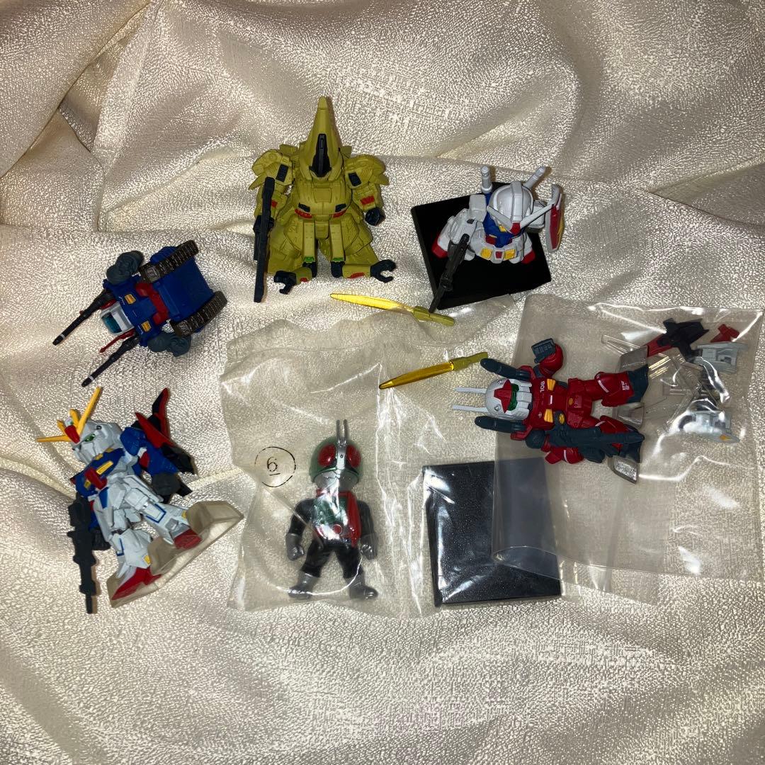 仮面ライダー　コンバージ　フィギュア　ガンダム　ゼータガンダム　など