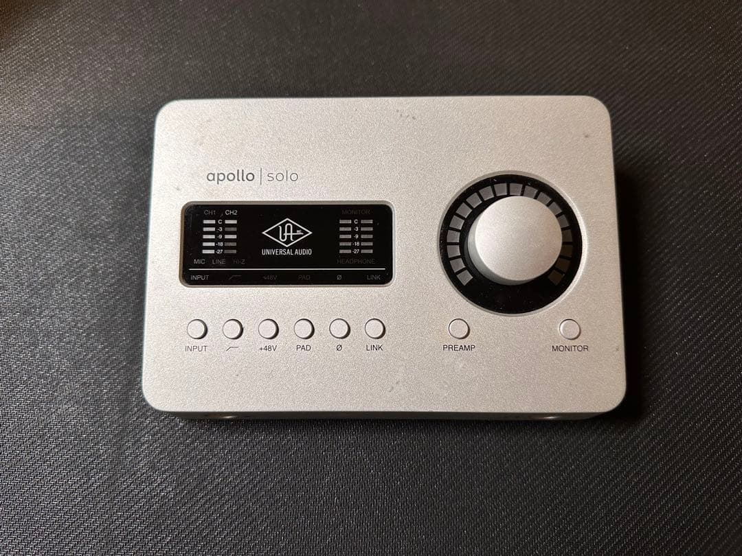 DTM・DAW UNIVERSAL AUDIO APOLLO SOLO