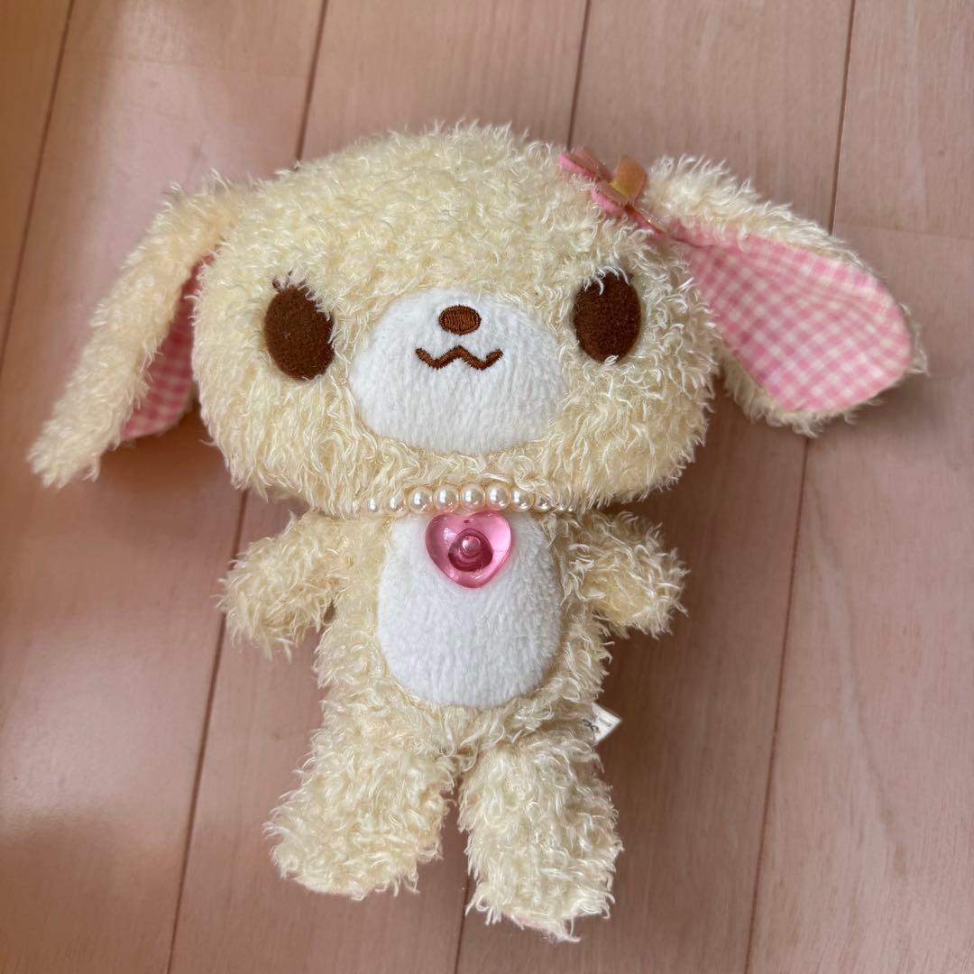 タグ付き美品シュガーバニーズ はなうさぬいぐるみ約 17cm 2004/2009