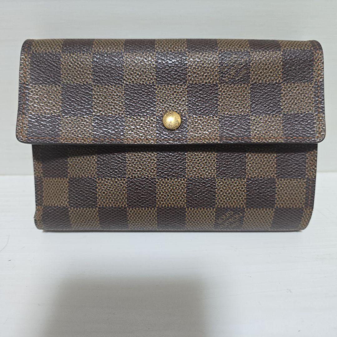 ルイヴィトンダミエ 三つ折り財布