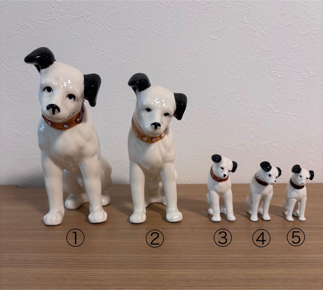 Victor ビクター　ニッパー犬　陶器　昭和レトロ