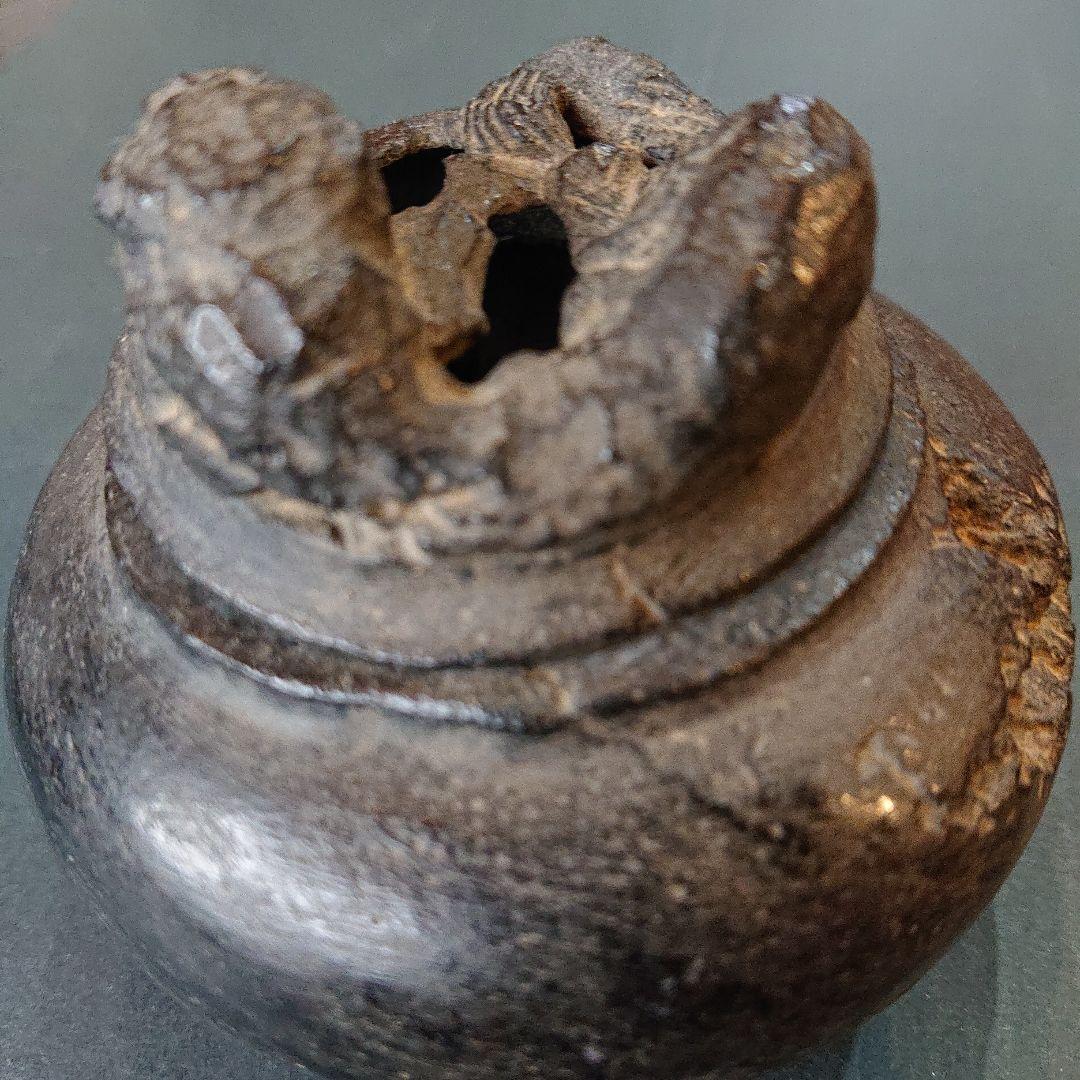 骨董 工芸品 香炉 唐獅子