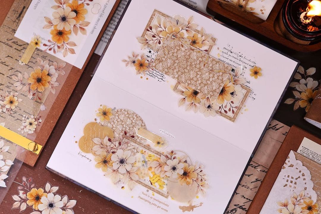 小白家文創《夏日序曲》海外マスキングテープ　マステ 【2519】