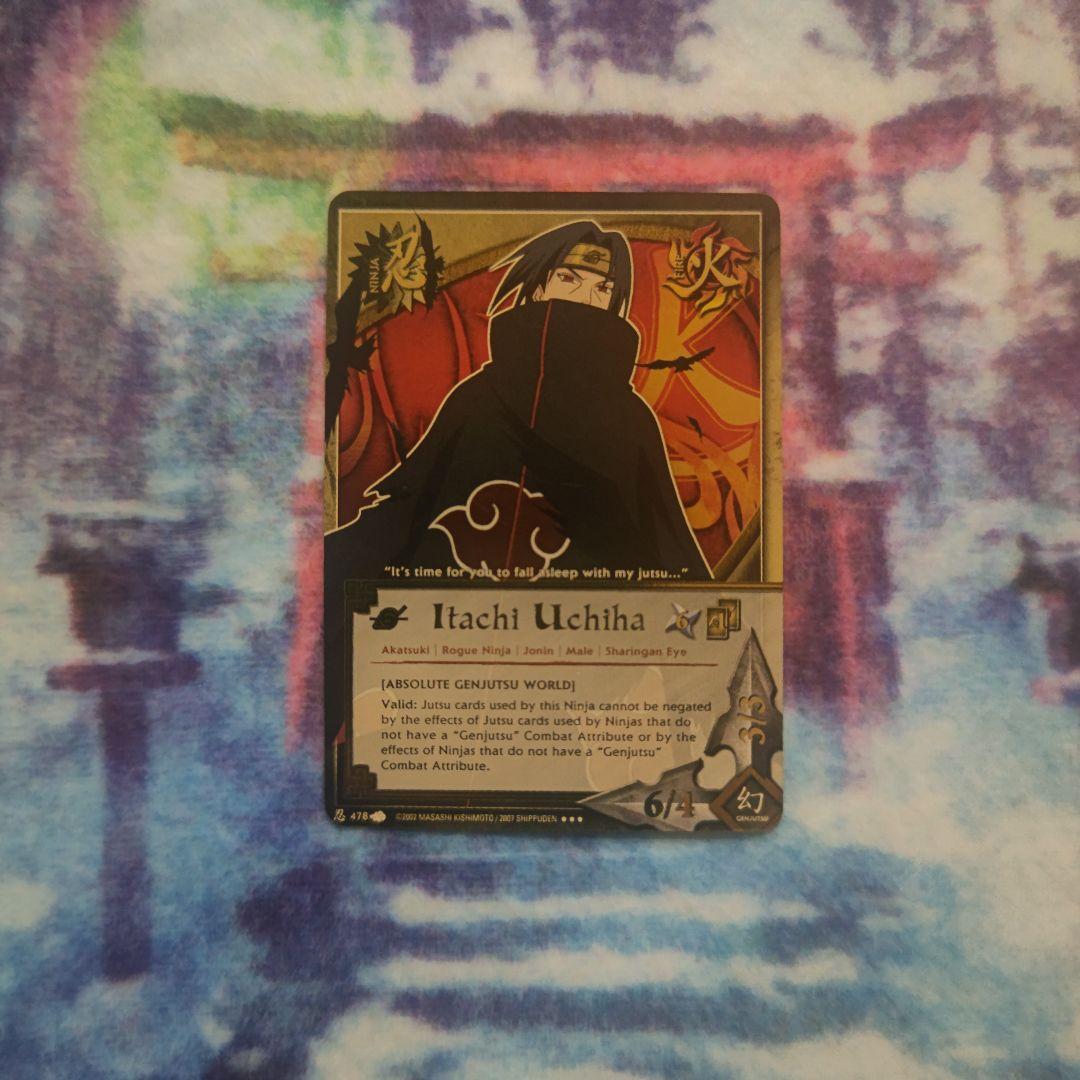 NARUTO ナルトカードゲーム CCG うちはイタチ SR Foil