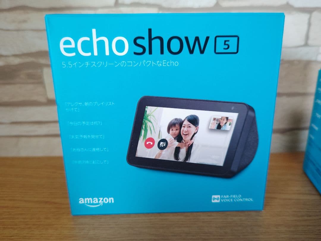 Amazon Echo Dot 3世代　＆　echo show 5 第2世代