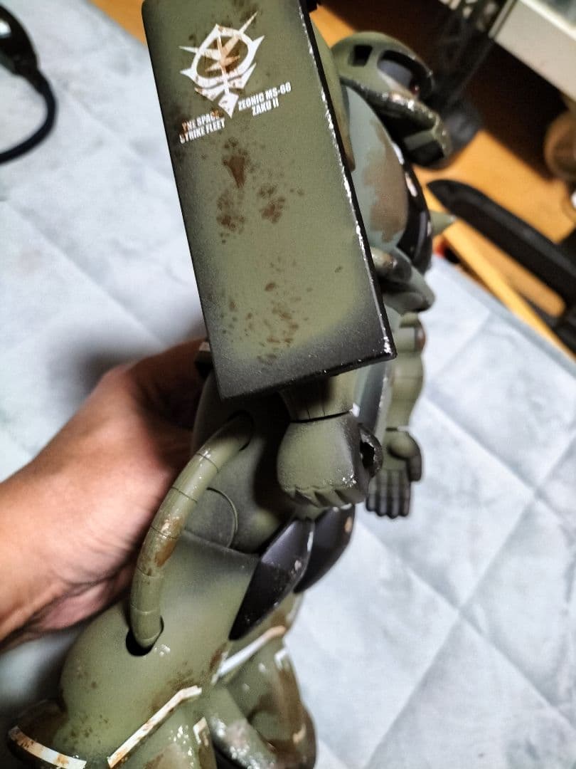 1/60 ザク　旧キット　完成品　塗装済