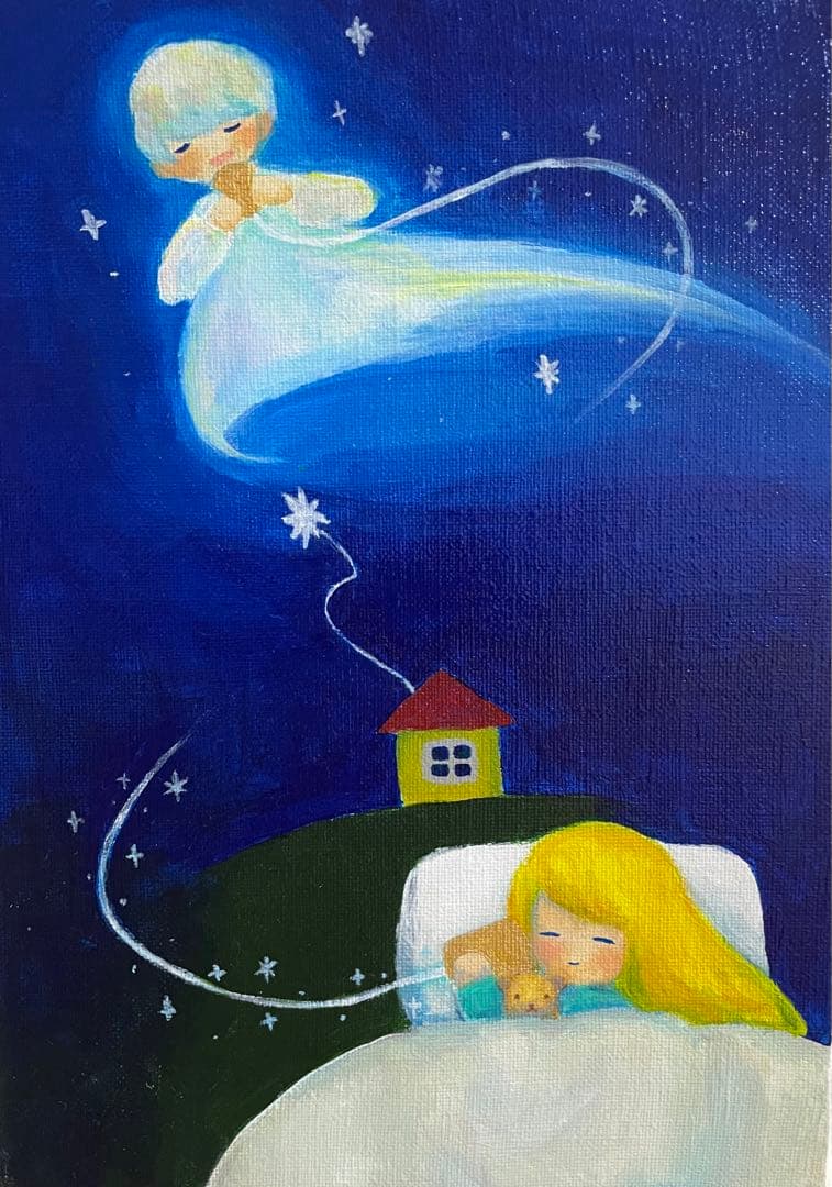 絵「はなれていても」