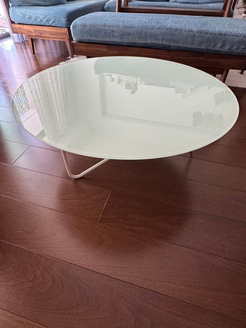 Franc Francガラス　ローテーブル