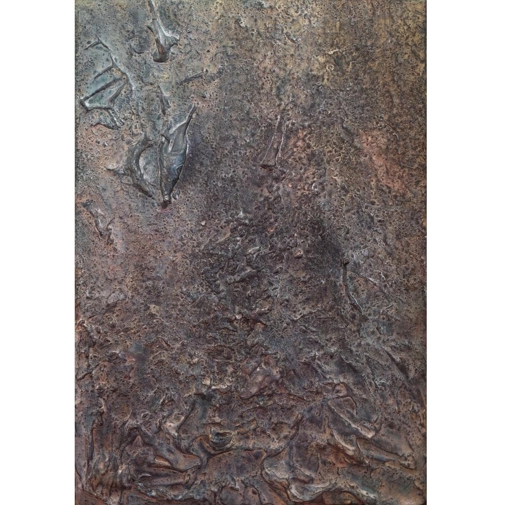 内野隆文　抽象画　アクリル画　サムホール　絵画　現代アート　美術作品　真作