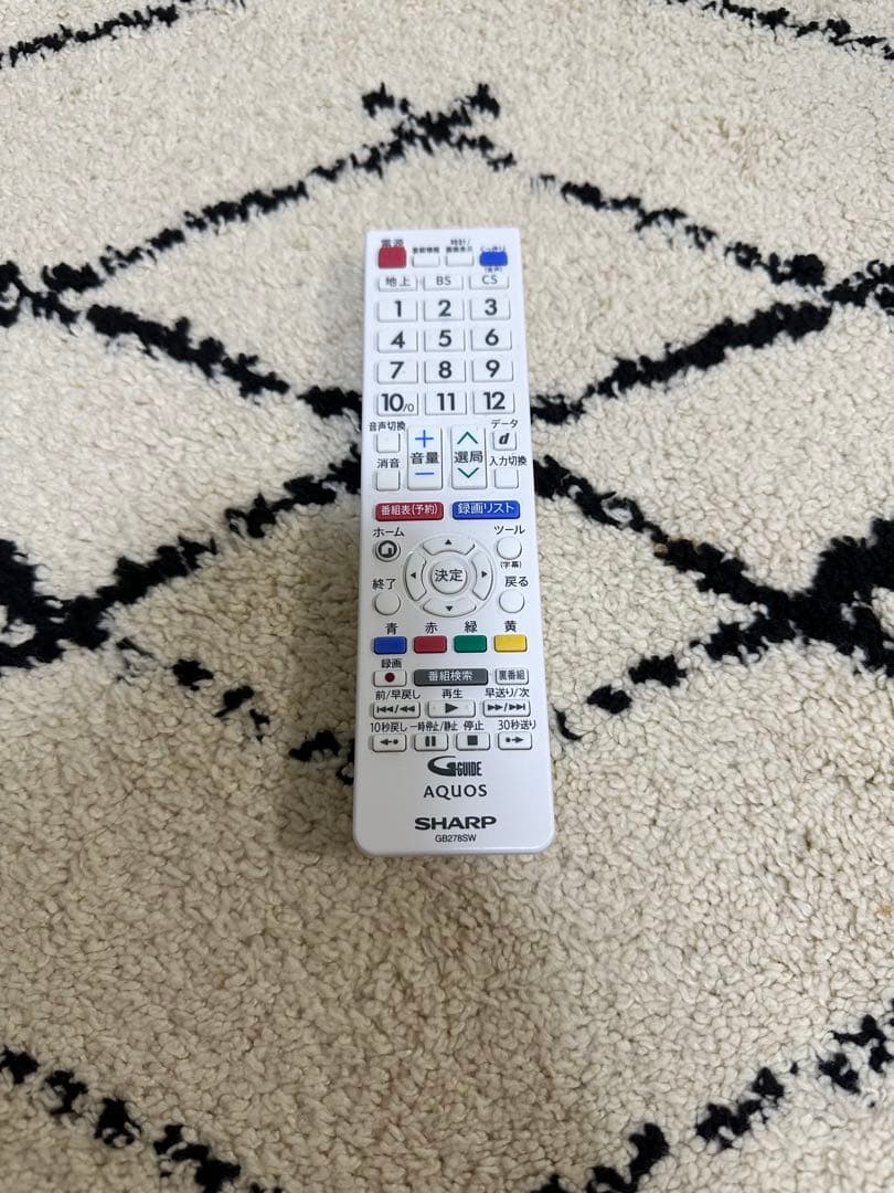 SHARP 液晶テレビ 2T-C19AD ホワイト