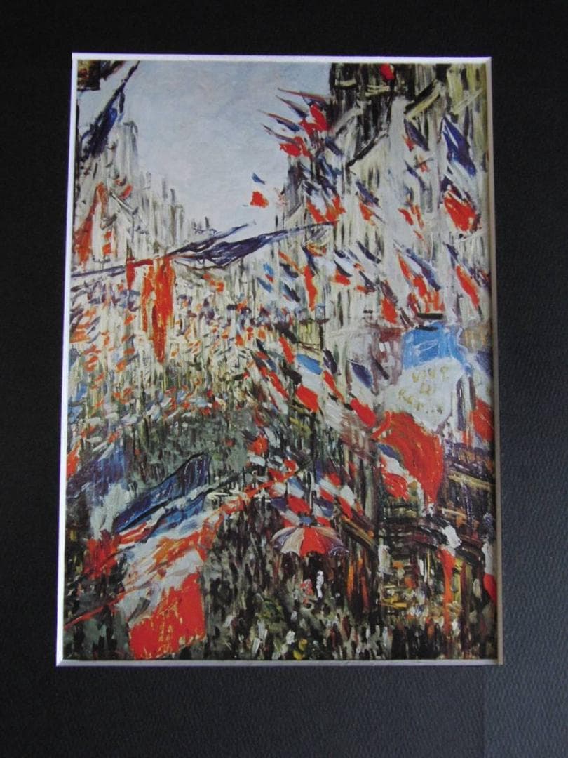 クロード・モネ、「Rue Saint-Denis Festivities on