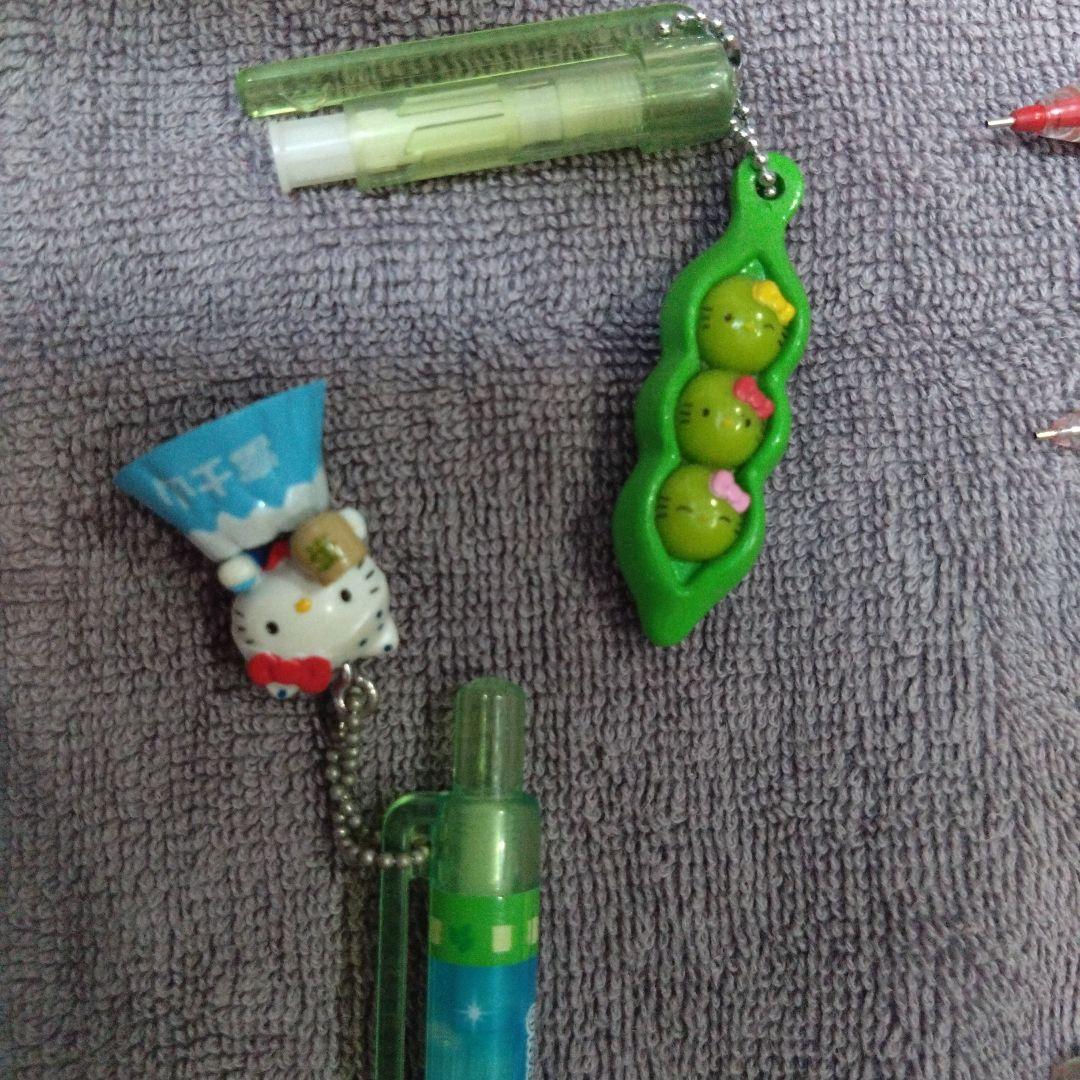 ハローキティ　ご当地キティ　ボールペン　シャープペンシル 15本セット