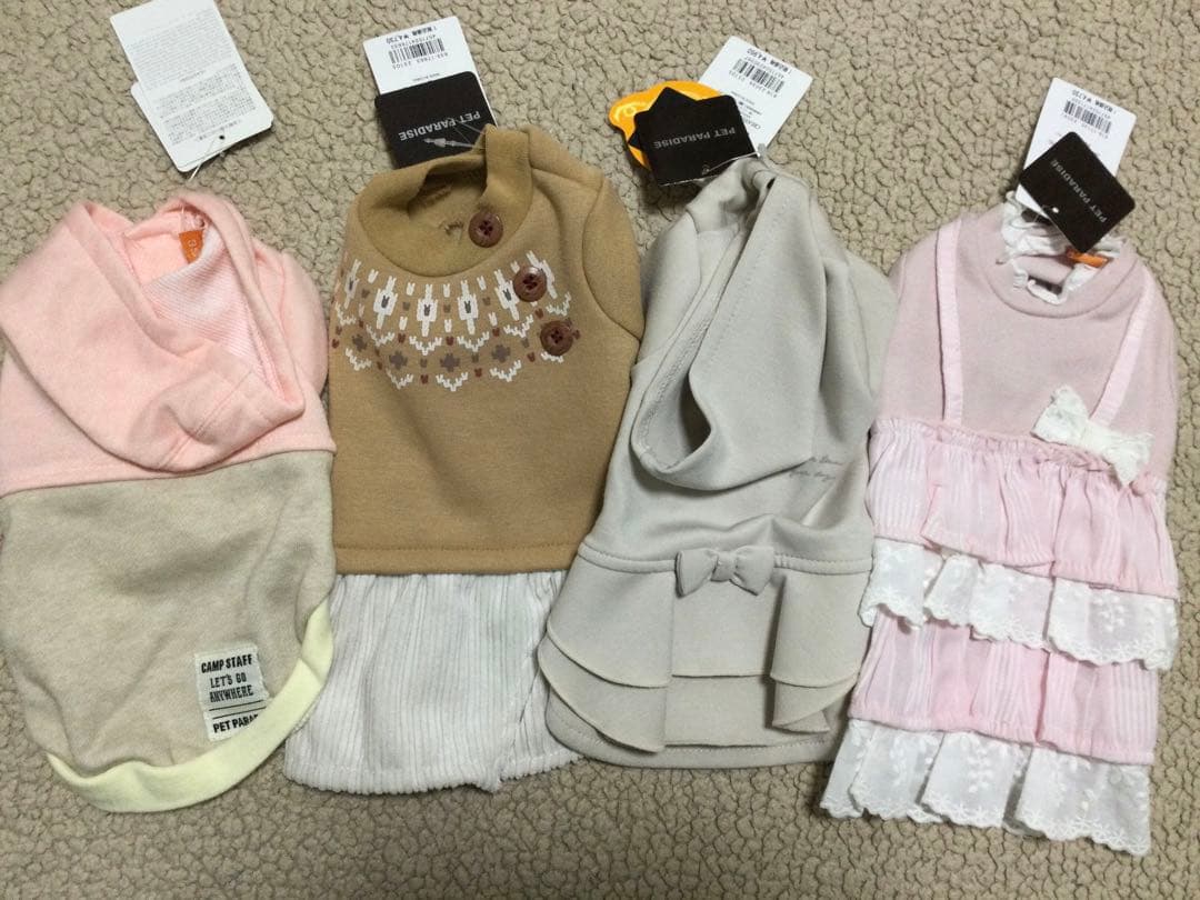 ❤️犬の服❤️4枚セット❤️新品❤️バラ売り❌