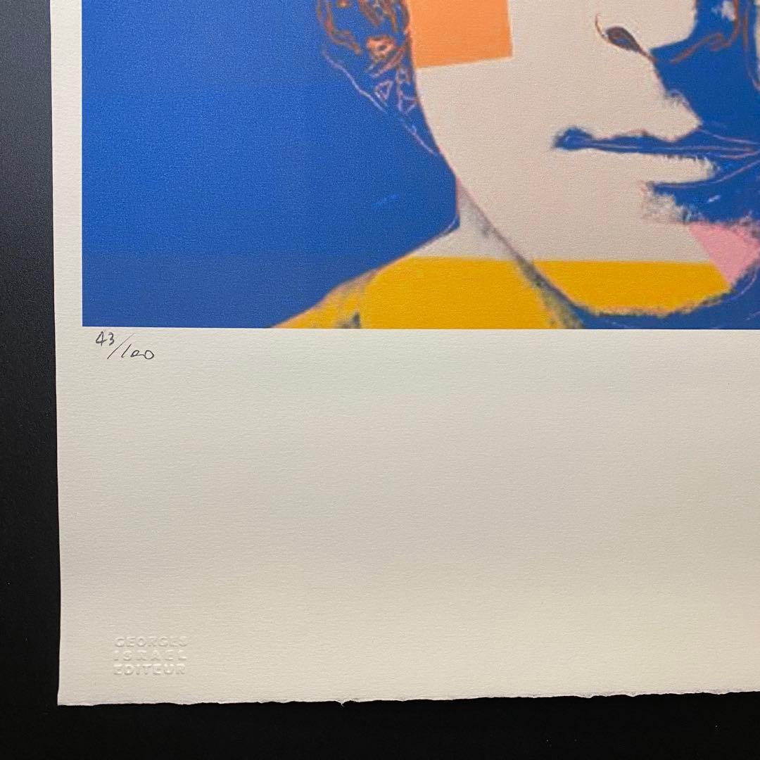 【模写】世界限定100枚 アンディ・ウォーホル ジョン・レノン リトグラフ