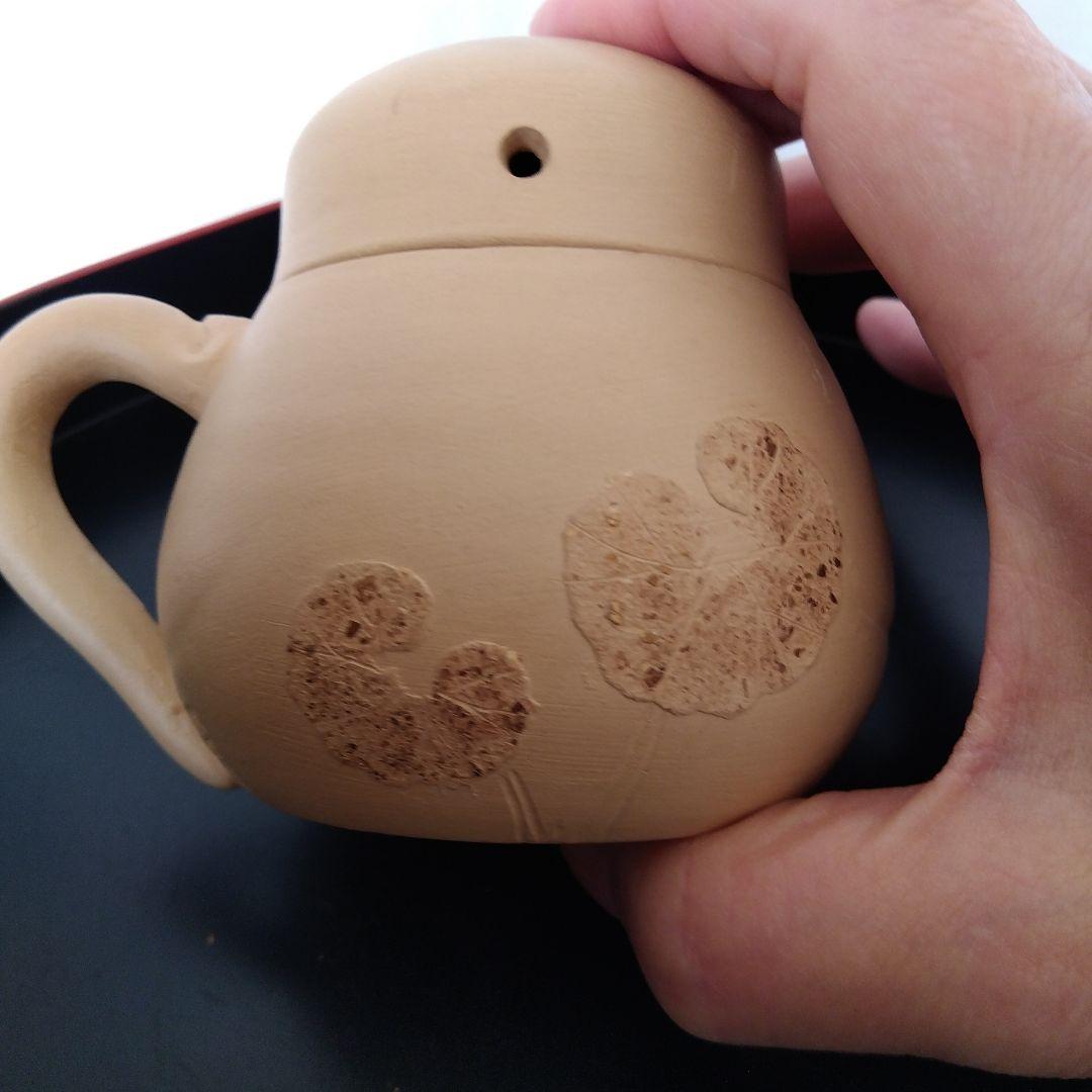 【新品未使用】 秋田焼 からくり細工 急須 湯呑み セット