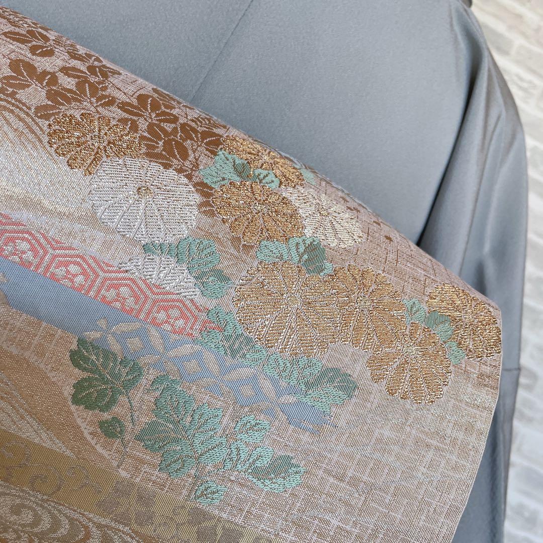 訪問着のみ　加賀友禅　虫喰い　空に伸びる桜　南克治　入学式　卒業式　P2