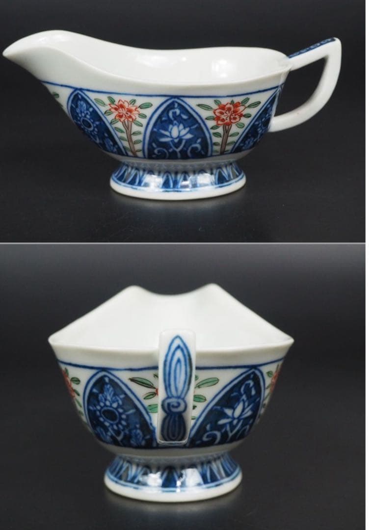 送料無料　大正～昭和前期　京焼 平安清豊造 煎茶器7セット　共箱　煎茶道具