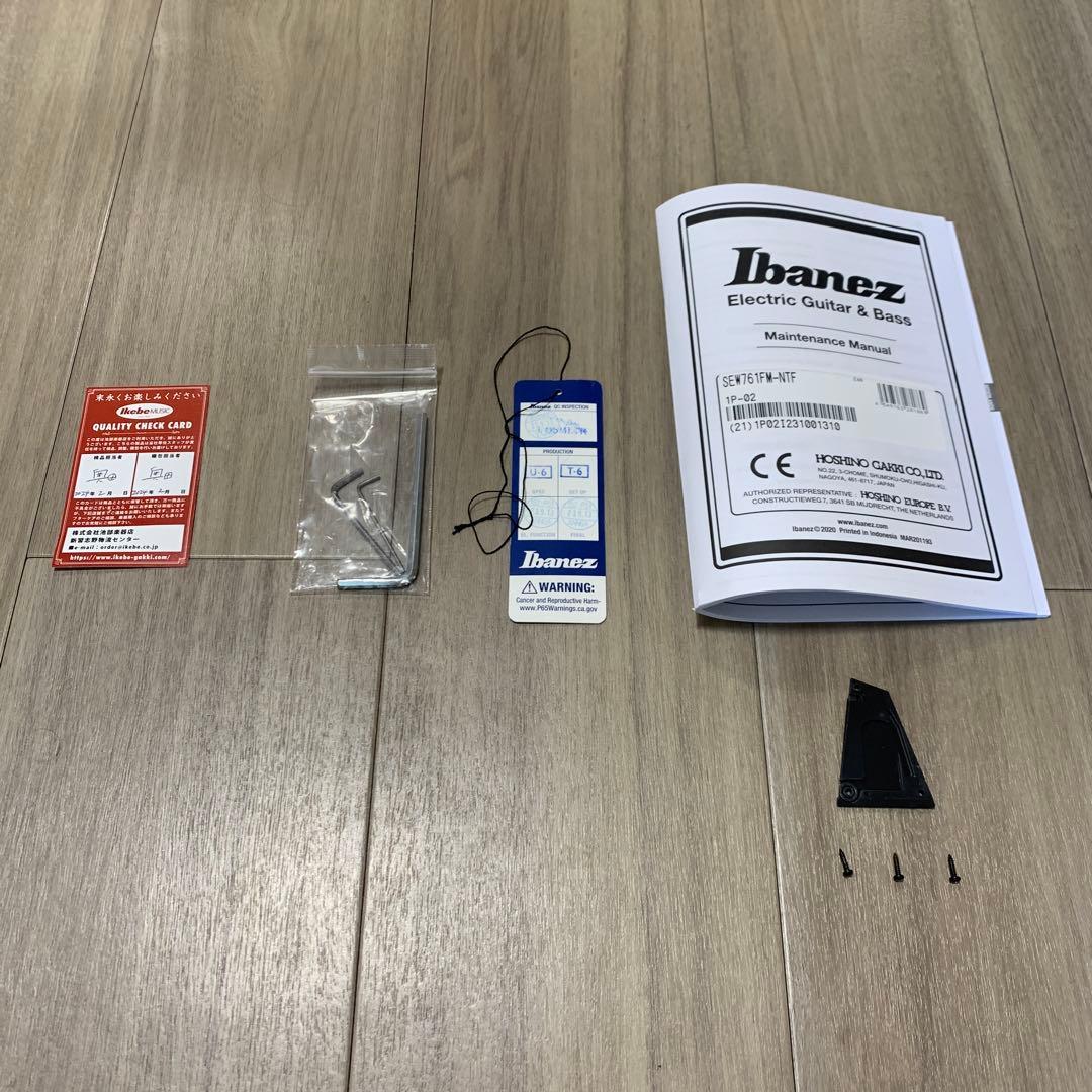 新品 Ibanez アイバニーズ エレキギター SEW761FM ２４フレット