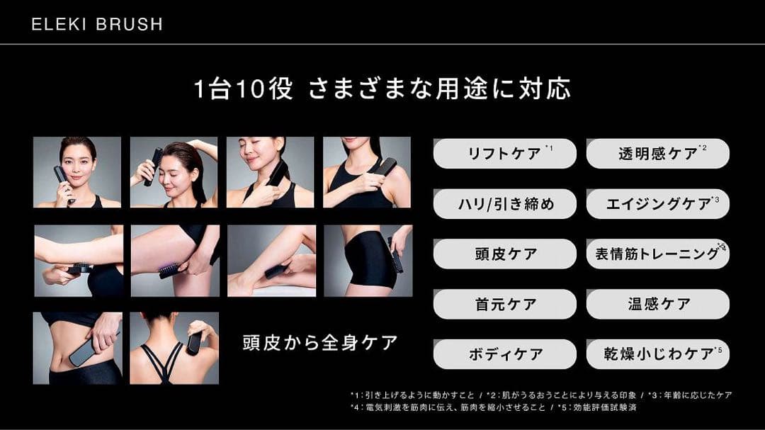 最安‼️新品未開封‼️ブライト　エレキブラシ❤️ブラシ型美顔器　ELEKI BRUSH