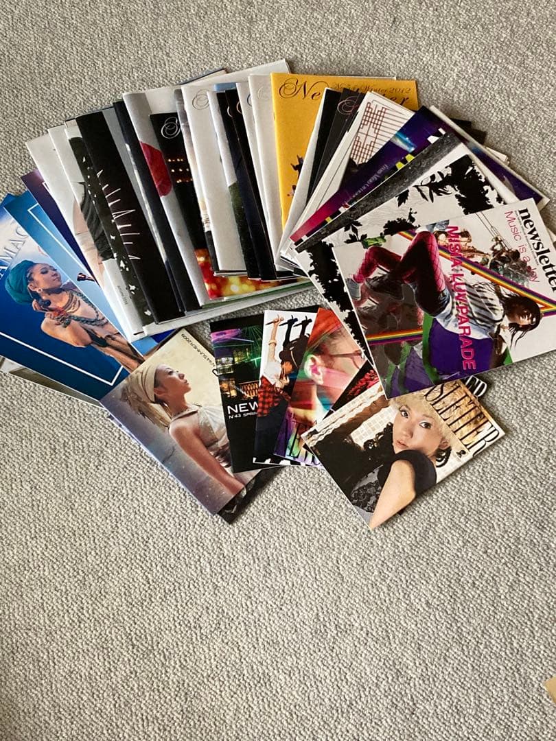 【まとめ売り】MISIA ファンクラブ　会報誌vol.32〜78