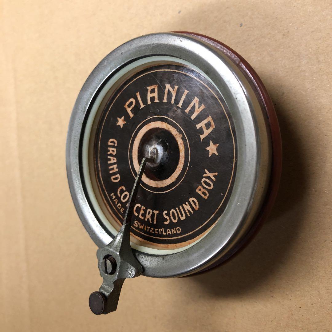 ♬ 世界最大!? 大型スイス製 マイカサウンドボックス 蓄音機 ♬