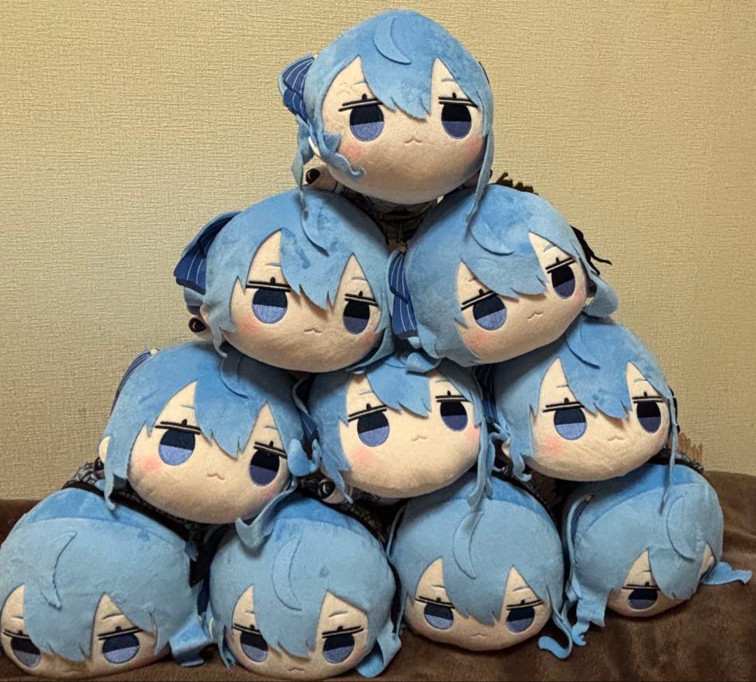 ホロライブ　星街すいせい　寝そべりぬいぐるみ　10点セット