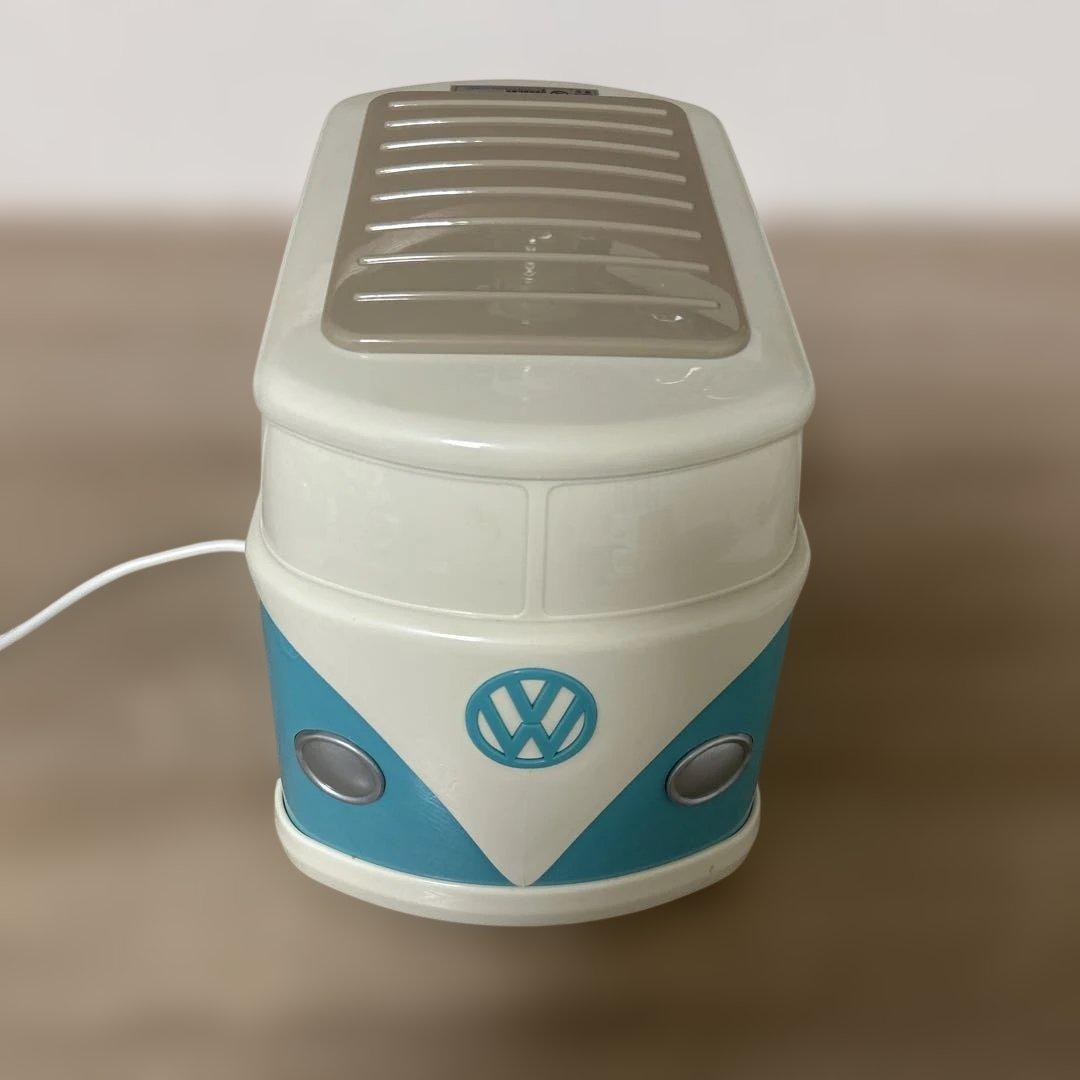 【新品】フォルクスワーゲン ミニバス トースター ブルー (コンセント注意)