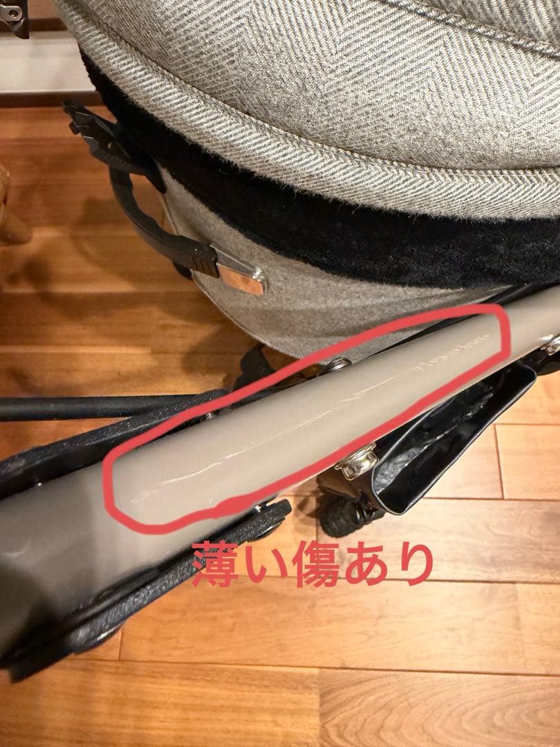 【美品】数量限定モデル　エアバギー　ドーム3 グレーツイード　レギュラー