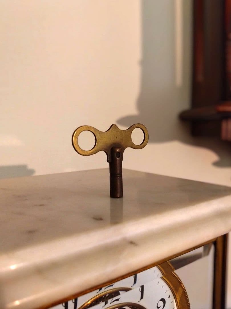 置時計　振り子　精工舎　ゼンマイ　アンティーク　ユンハンス　昭和レトロ　和ガラス