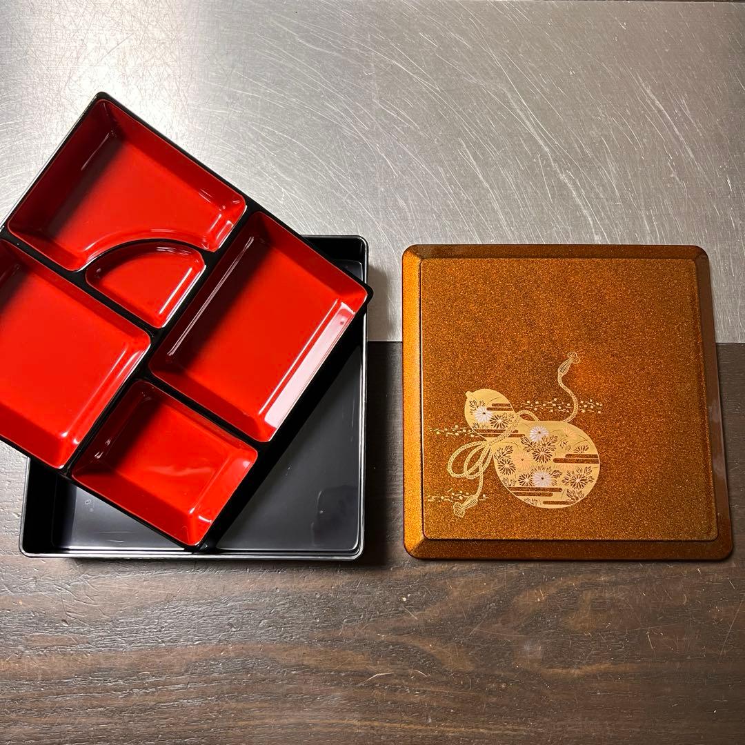 ●瓢箪　幕の内弁当箱●5客